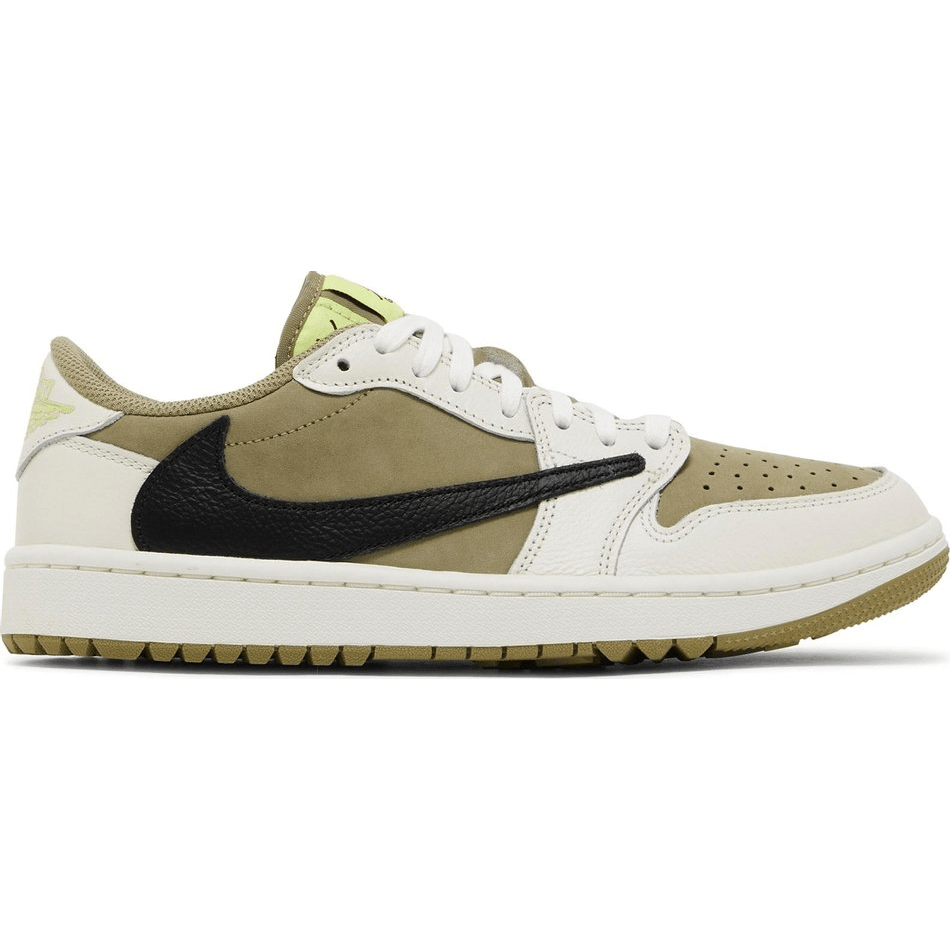 Travis Scott Air Jordan 1 Low ''Golf Olive''