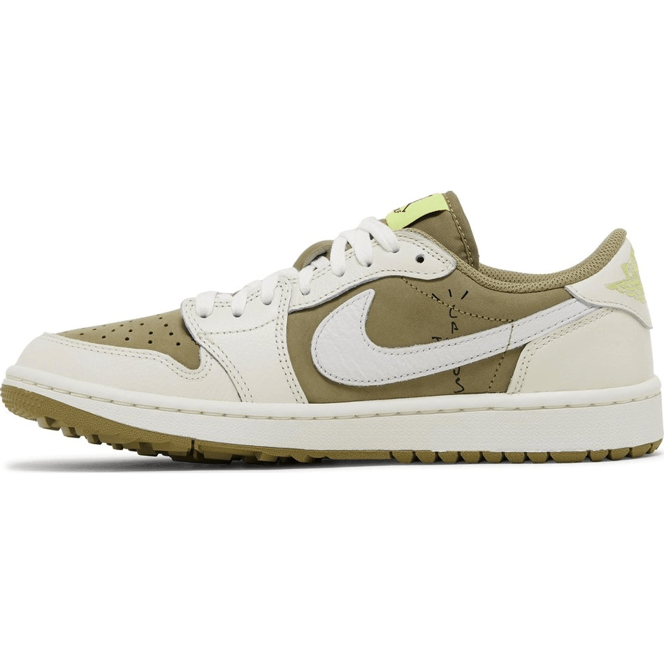 Travis Scott Air Jordan 1 Low ''Golf Olive''