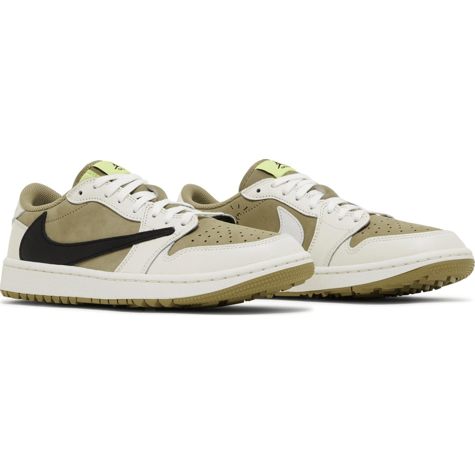 Travis Scott Air Jordan 1 Low ''Golf Olive''