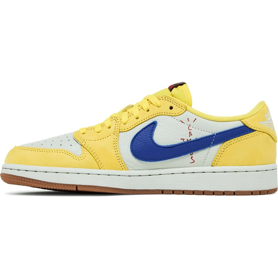 Travis Scott x Air Jordan 1 Retro Low Canary Yellow