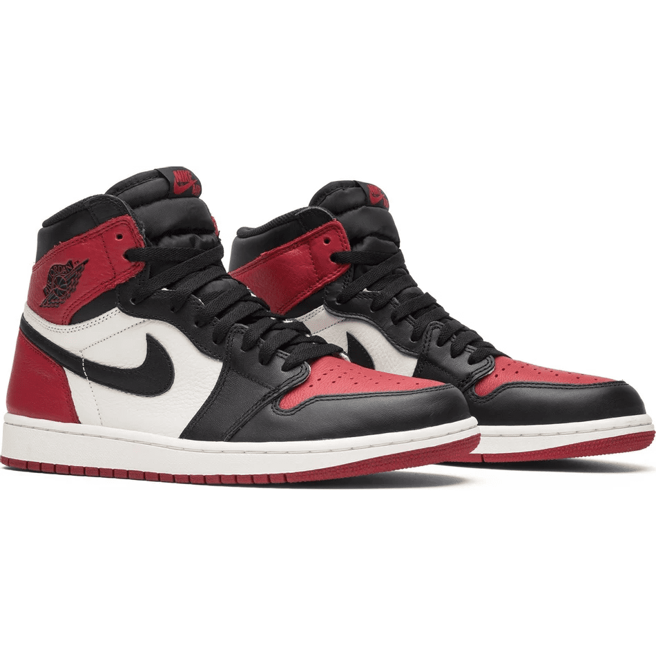 Air Jordan 1 Retro High OG 'Bred Toe' Sneaker (GS)