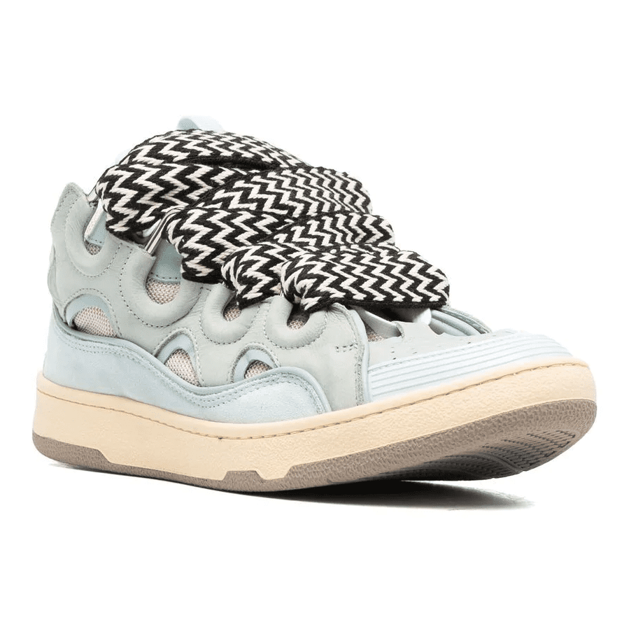 Lanvin Leather Curb Light Blue Gum