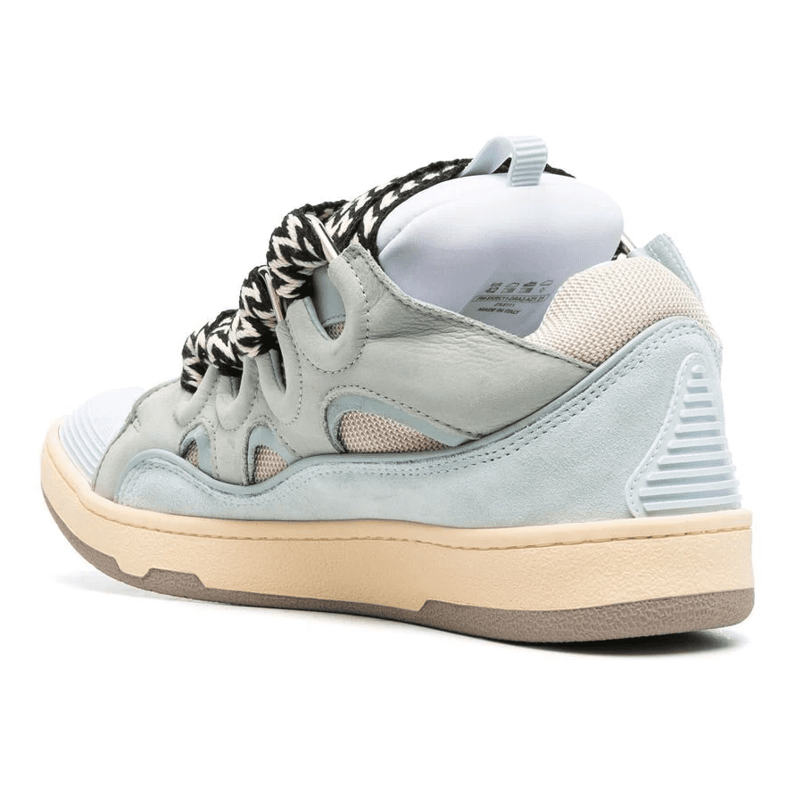 Lanvin Leather Curb Light Blue Gum