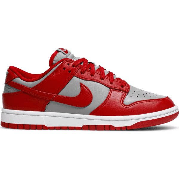 Nike Dunk Low Retro Medium Grey Varsity Red UNLV