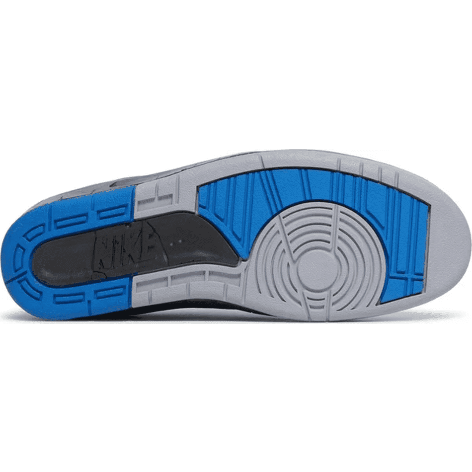 Air Jordan 2 Off-White Black Blue Sneaker