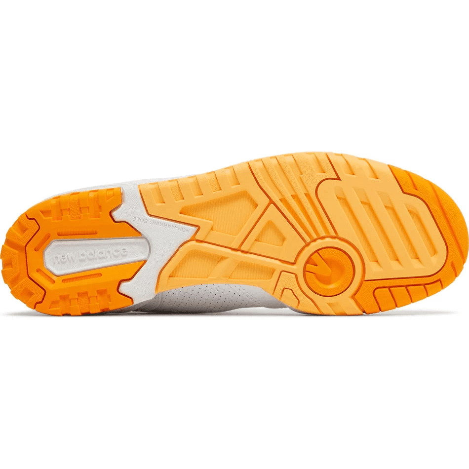 New Balance 550 White Vibrant Orange