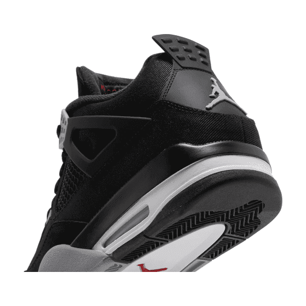 Air Jordan 4 Retro SE Black Canvas Sneaker