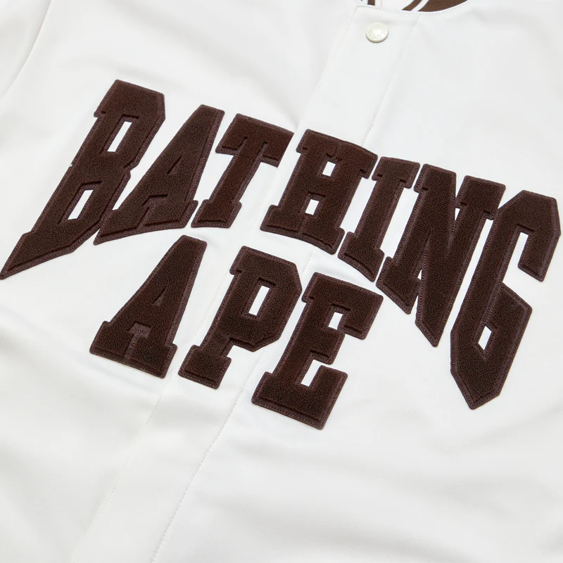 BAPE Baseball Shirt 'Ivory'
