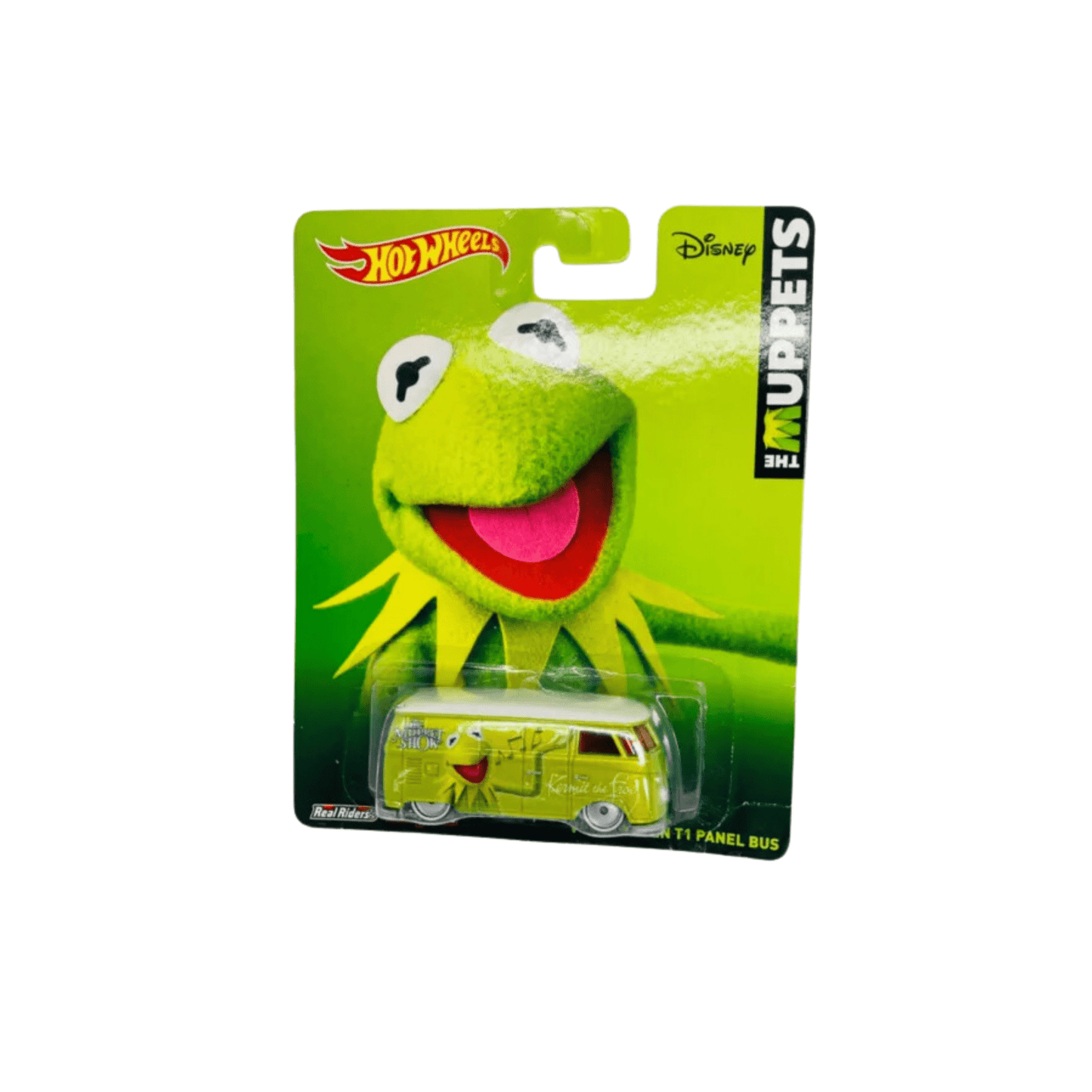 Hot Wheels Premium VW T1 Panel Van Kermit Muppets
