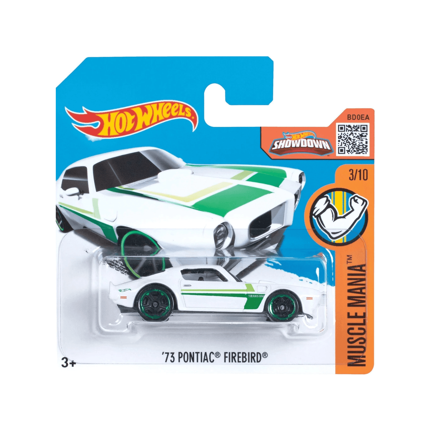 Short Card Clam Shell Blister Protector for Hot Wheels