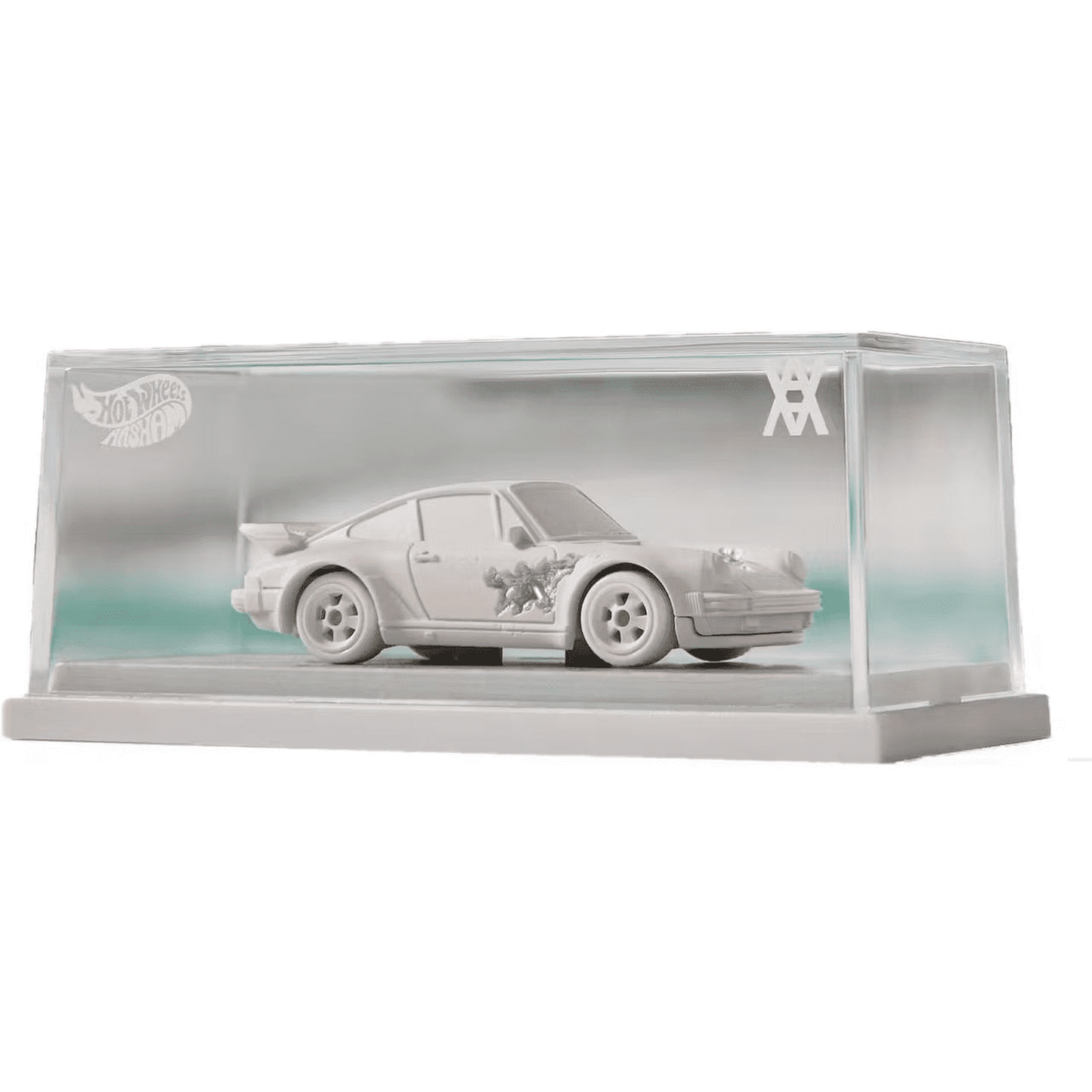Hot Wheels x Daniel Arsham Eroded Porsche 930 and Rally Case