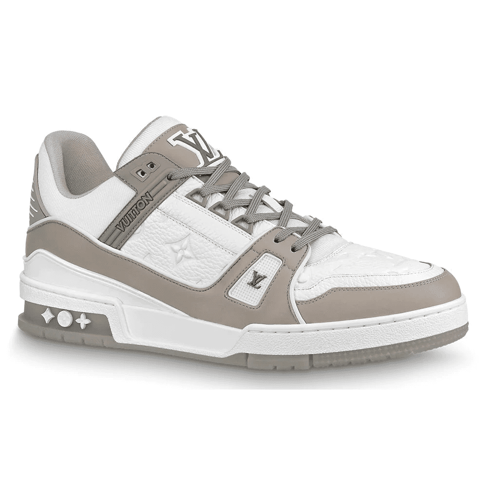 Louis Vuitton Trainer Grey White
