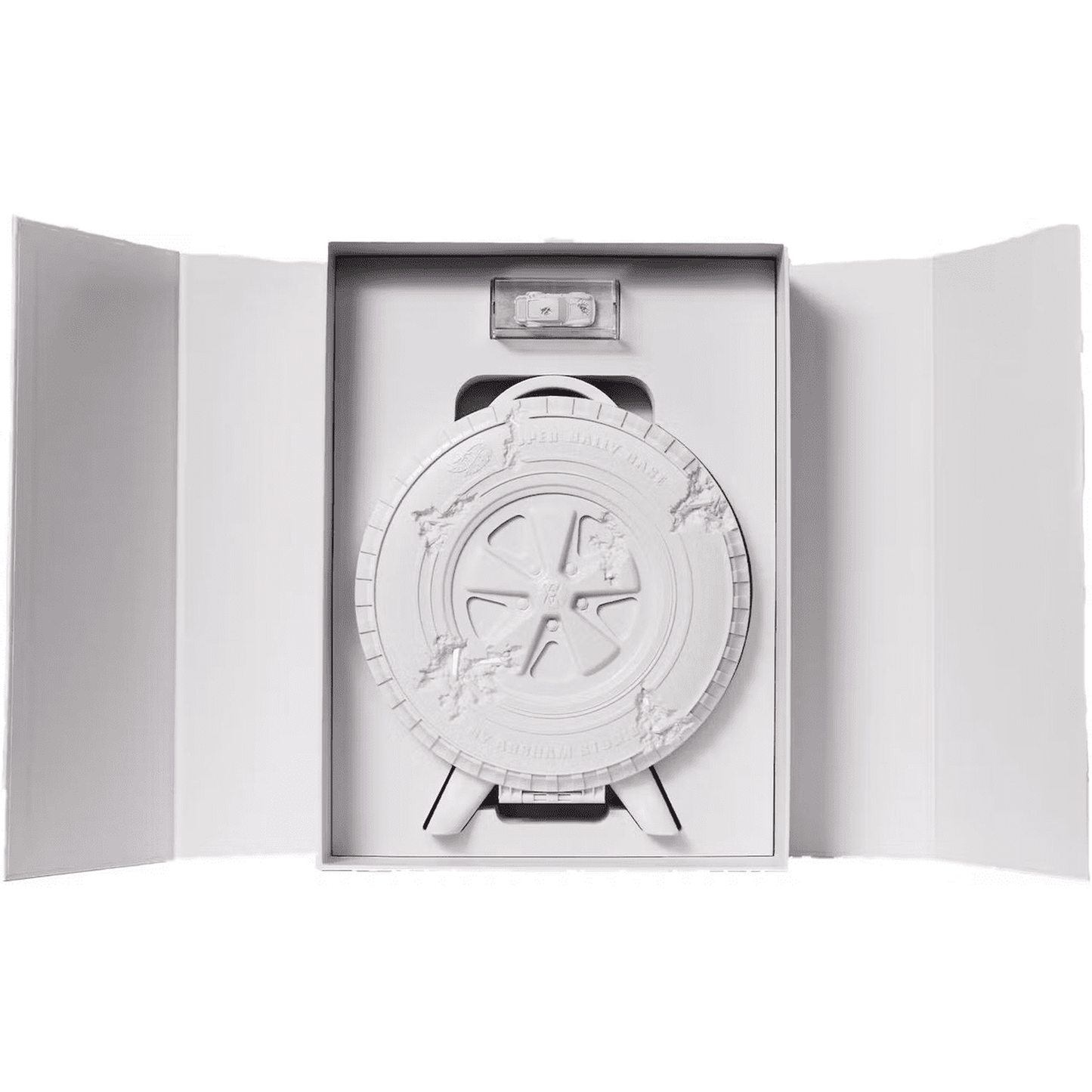 Hot Wheels x Daniel Arsham Eroded Porsche 930 and Rally Case