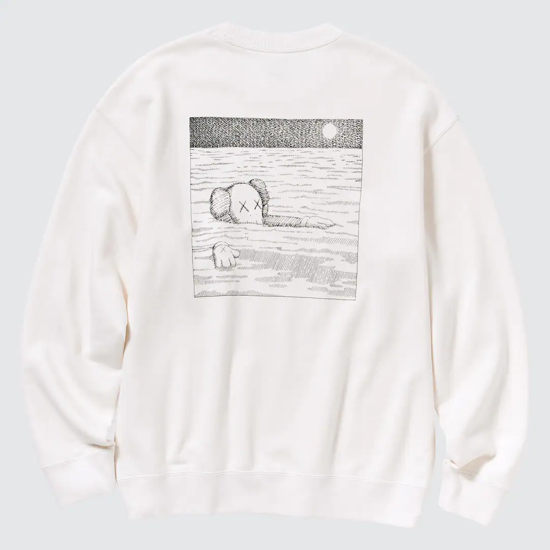 Kaws x Uniqlo UT Sweater White