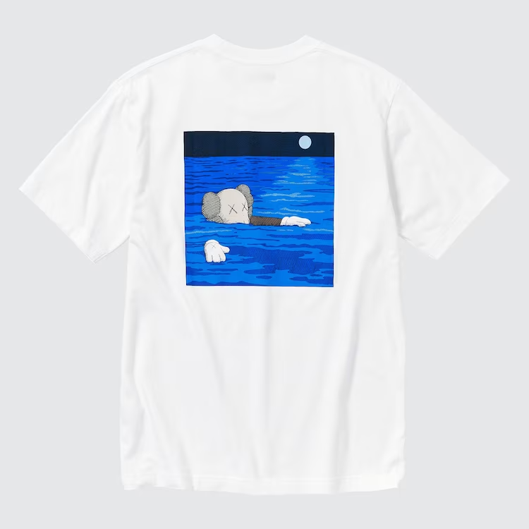 Kaws x Uniqlo UT Short Sleeve T-shirt Blue
