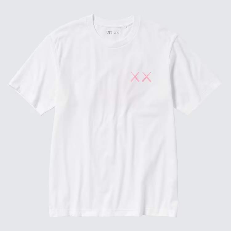 Kaws x Uniqlo UT Short Sleeve T-shirt Pink