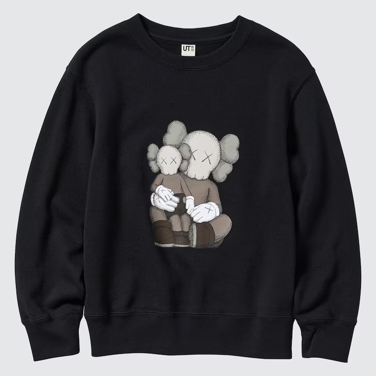 Kaws x Uniqlo UT Sweater Black