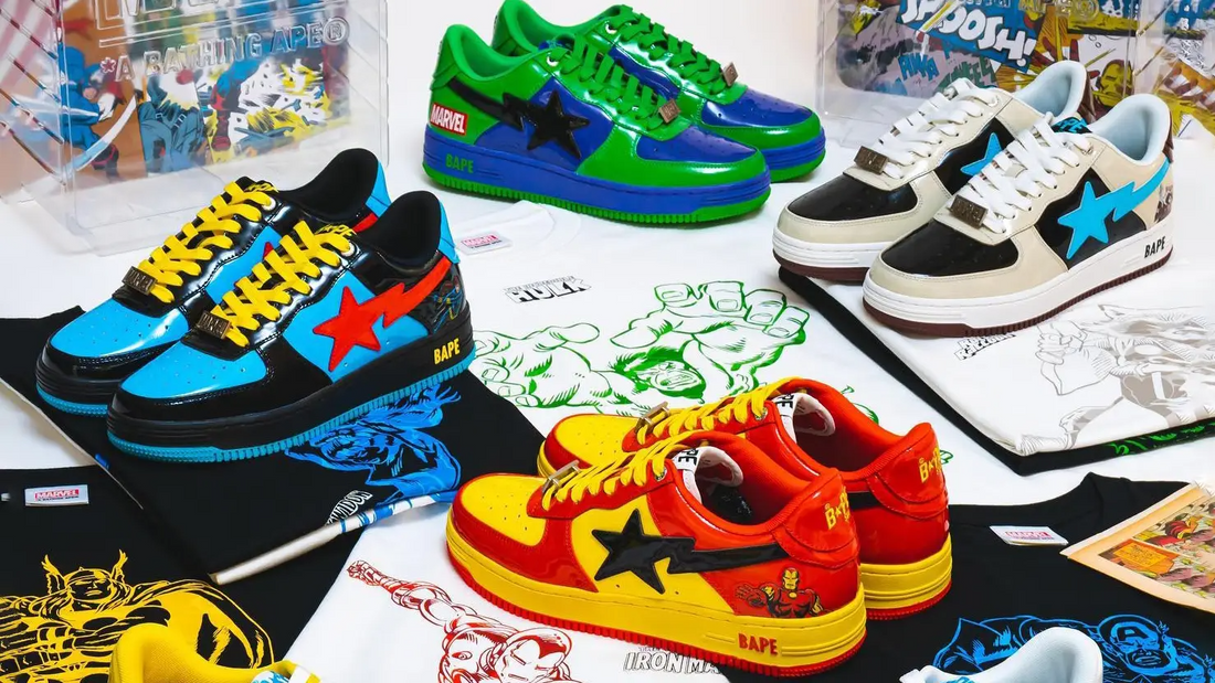 Iconic Collabs Iconic Sneaker Collaborations in the Comic Universe – Friends & Family ...