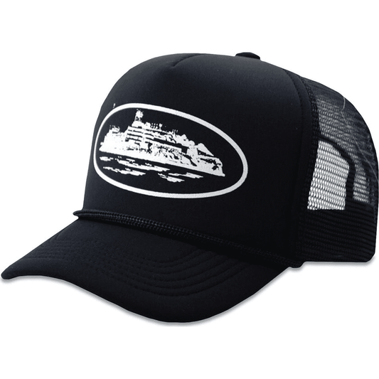 Corteiz OG Alcatraz Trucker Hat 21 Black