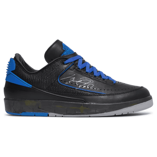 Air Jordan 2 Off-White Black Blue Sneaker